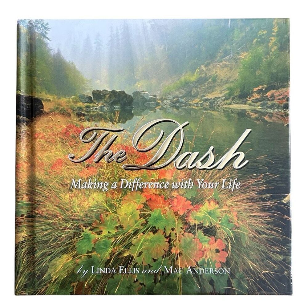 The Dash: Making a Difference with your Life Hardcover with DVD Linda Ellis